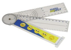 Flexible pain ruler and goniometer