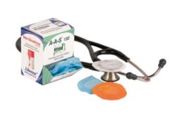 Caja cartón dispensadora con 25 protectores para fonendoscopio