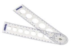 Dermatological ruler