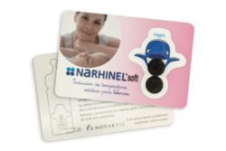 Feeding bottle thermometer