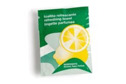 Sachet con toallita refrescante