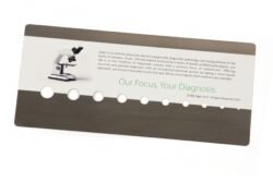 Dermatological metal ruler