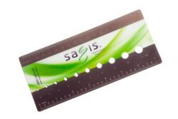 Dermatological metal ruler.