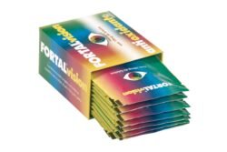 Box with 10 sachets wet wipes